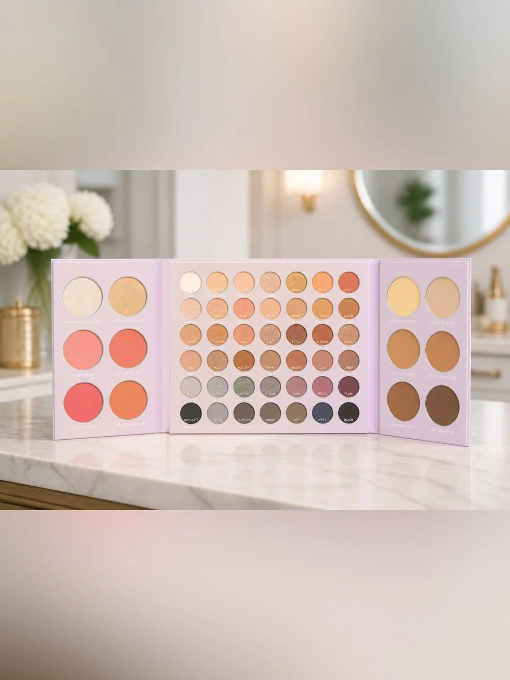 Paris Hilton 52 Pc Face & Eye Makeup Palette Pink Butterfly